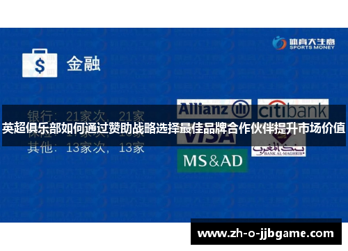 英超俱乐部如何通过赞助战略选择最佳品牌合作伙伴提升市场价值